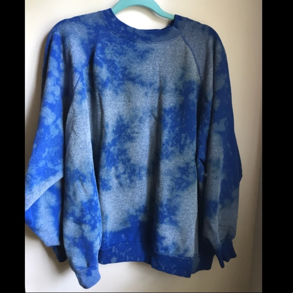 distressed sweatshirt